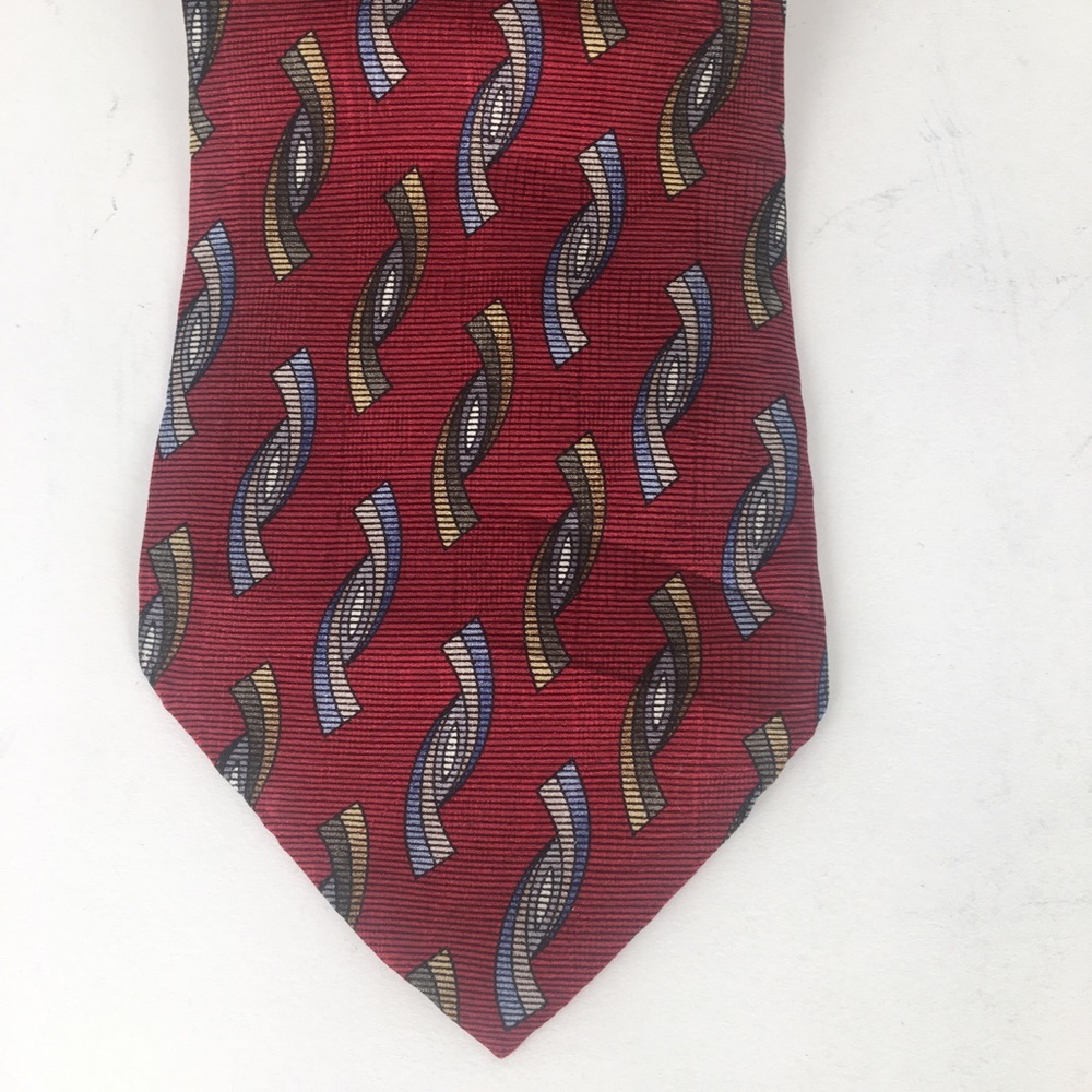 Corporate collection Jos. A. Bank red all silk tie